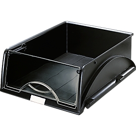 LEITZ® Ablagekorb Sorty, DIN A4, Polystyrol, schwarz