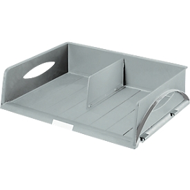 LEITZ® Ablagekorb Sorty Jumbo, DIN A3 quer, Polystyrol, grau