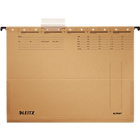 LEITZ® ALPHA hangmap 1916, voor formaten tot A4, karton, 10 stuks