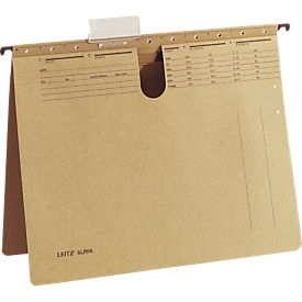 LEITZ® ALPHA hangsnelhechters 1914, met snelhechtermechanisme, voor formaten tot A4, 10 stuks