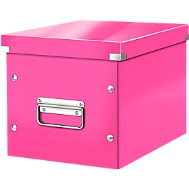 LEITZ® archiefbox Click + Store, voor ovale/hoge voorwerpen 260 x 240 x 260 mm, roze