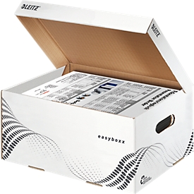 LEITZ® Archivcontainer easyboxx, 10 Stück, Gr. S