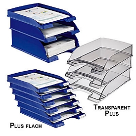 LEITZ® Briefkorb, flach, 1 Stück, rot