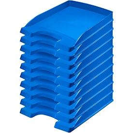 LEITZ® brievenbak Plus 5237, A4, 10 stuks, blauw
