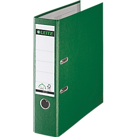 LEITZ® Carpeta 1010, DIN A4, ancho de lomo 80 mm, verde