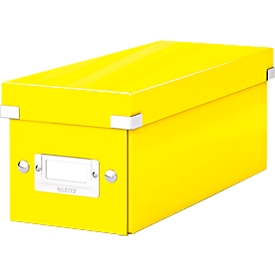 LEITZ ® CD opbergdoos serie Klik + Store, geel