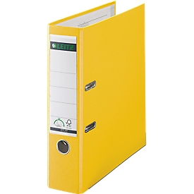 LEITZ® Classeur 1010, DIN A4, largeur dos 80 mm, jaune