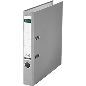 LEITZ® Classeur 1015, DIN A4, largeur dos 52 mm, gris