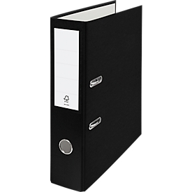 LEITZ® Classeur PP Economy, Swiss Edition, 75 mm, noir