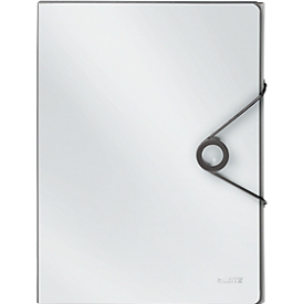 Leitz Dokumentenmappe Solid, DIN A4, aus PP, weiß