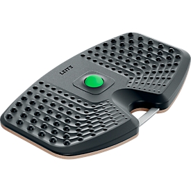 Leitz Ergo Active Balance Board, ergonomisch, voor dynamisch bewegen, 14° schuin, afneembare massagebal, tot 200 kg, donkergrijs