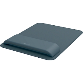 Leitz Ergo muismat en polssteun, ergonomisch, 2 hoogte-instellingen, B 200 x D 260 x H 23 mm, fluweelgrijs