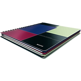 LEITZ® Executive collegeblok 445700, gelinieerd, A5