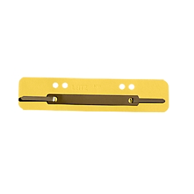LEITZ® hechtstroken, karton, A4, 25 stuks, geel