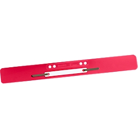 LEITZ® hechtstroken, polypropeen, A4, 25 stuks, rood