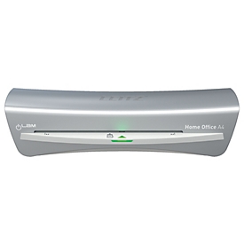 Leitz iLAM Home Office A4 – 2 Min Warm‑up, 45 s/A4, 75–125 µm, SMART‑LED, Anti‑Stau, Auto‑Off 15 min, Starterset 5×A4