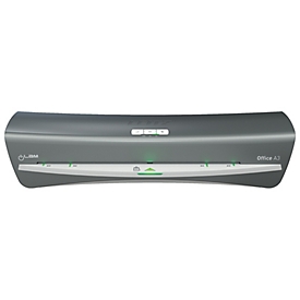 Leitz iLAM Office A3 – 1 Min Start, A4 80 µm ca. 36 s, SMART-LEDs, Eingangs-LEDs, Touchpanel, Anti-Stau, Auto-Off