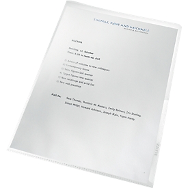 LEITZ Insteekhoes re:cycle - gerecyclede PP-folie - 130 micron - 25 stuks