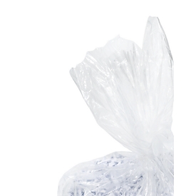 Leitz IQ Autofeed collection bag, for Leitz IQ Autofeed Office Pro 600 shredder, 175 l, dispenser box, 20 pieces, polypropylene, transparent