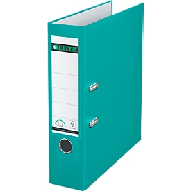 LEITZ® Map 1010, DIN A4, rugbreedte 80 mm, 20 stuks, turkoois