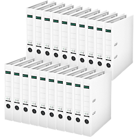 LEITZ® Map 1015, DIN A4, rugbreedte 52 mm, 20 stuks, wit