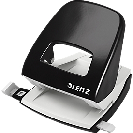LEITZ® office punch NeXXt series 5008, metal, black