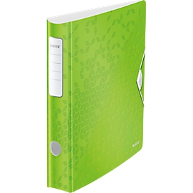 LEITZ® ordner Active WOW, A4, rugbreedte 65 mm, groen