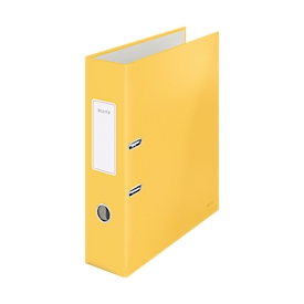 Leitz® Ordner Cosy 180°, voor A4-formaat, rugbreedte 80 mm, met Soft Touch-oppervlak, geel