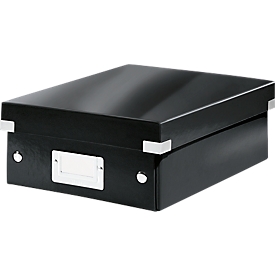 LEITZ® organisatiebox Click + Store, klein, zwart