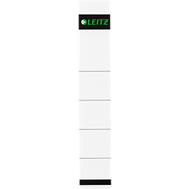 LEITZ® paper spine labels, spine width 50 mm, insert label, 10 pieces