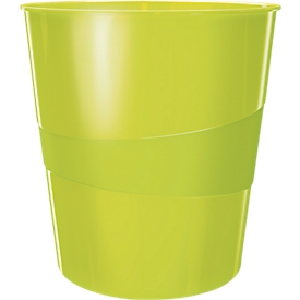 LEITZ® Papierkorb WOW, 15 Liter, grün