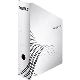 LEITZ® Porte-revues easyboxx 6140, dos de 80 mm, A4, en carton recyclé, 25 pièces