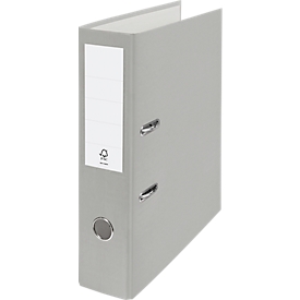 LEITZ® PP folder Economy, Swiss Edition, 75 mm, grey