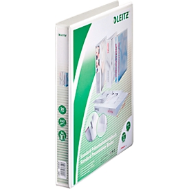 LEITZ® Präsentationsringbuch, DIN A4, 2-Ring-Mechanik, Rückenbreite 37 mm