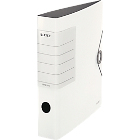 LEITZ® quality binder SOLID, DIN A4, back width 62 mm, white