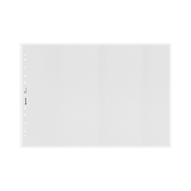 Leitz® Recycle brochure pockets, A3 format, universal perforation, document-proof, 100 % recyclable, recycled film, transparent, 25 pieces