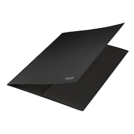 Leitz® Recycle legal folder, A4 format, for up to 250 sheets, 3 flaps, 100 % recyclable, Blue Angel, recycled cardboard, black