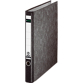 LEITZ® ring binder 1040, DIN A4, 2-ring mechanism, back width 35 mm, clouded marble,