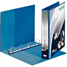 LEITZ® Ringbuch SoftClick, A4, SoftClick Mechanik, Rückenbreite 52 mm, blau