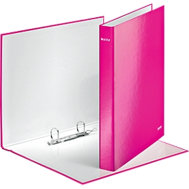 Leitz Ringbuch WOW, DIN A4, 2DR 25 mm, rosa