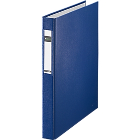 LEITZ® ringmap, A4, 2-voudig ringmechanisme, rugbreedte 40 mm, blauw