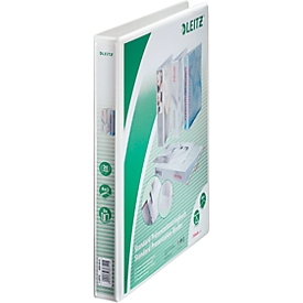 LEITZ® ringmap, A4, 4-voudig ringmechanisme, rugbreedte 37 mm