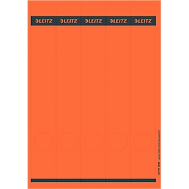 LEITZ® rugetiketten lang, via pc beletterbaar, rugbreedte 50 mm, zelfklevend 125 st., rood