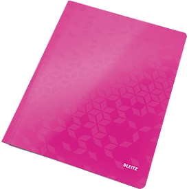 LEITZ Schnellhefter WOW, DIN A4, rosa
