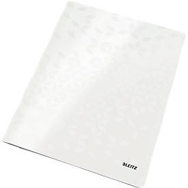LEITZ Schnellhefter WOW, DIN A4, weiss