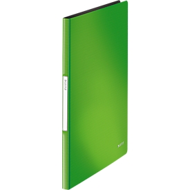 LEITZ Sichtbuch Solid, für DIN A4, 20 Hüllen, hellgrün