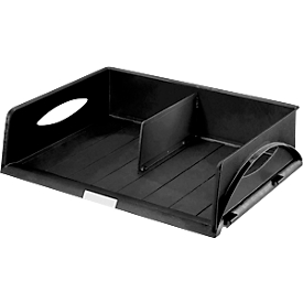 LEITZ® sorteerbak Sorty Jumbo, A3 liggend, polystyreen, zwart