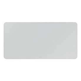 LEITZ sous-main, étanche, L 800 x H 400 mm, plastique, gris