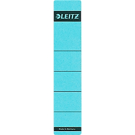 LEITZ® spine label, back width 50 mm, self-adhesive, 10 pieces, blue
