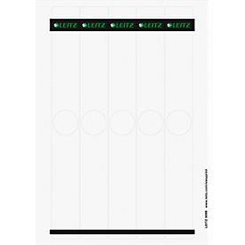 LEITZ® spine labels for 180° hanging folders, back width 50 mm, self-adhesive, 125 pieces